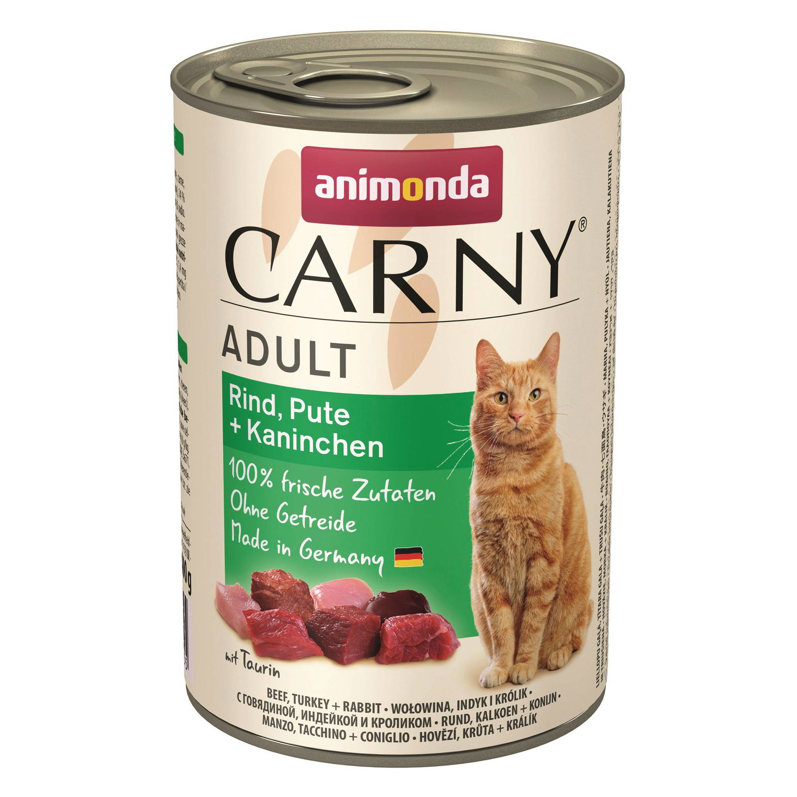 Animonda Cat, Carny Adult Rind, Pute und Kaninchen, 400 g