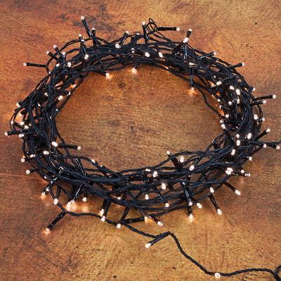 Lumineo LED Lichterkette Twinkle Ricelight, warmweiß, 192 LEDs, Länge ca. 14,3 m