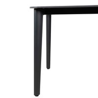 Kölle Esstisch, anthrazit, ca. 140 x 80 x H 74 cm