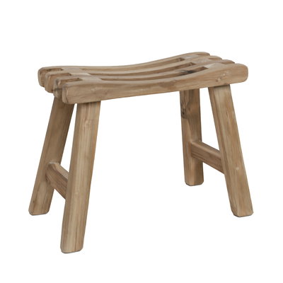 Hocker 'Bone', Teakwurzel, ca. 50 x 30 x Höhe 45 cm