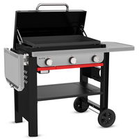 Weber Gasgrill 'Slate GPD', Premium Plancha, schwarz/silber Weber Gasgrill 'Slate GPD', Premium Plancha, schwarz/silber