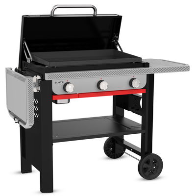 Weber Gasgrill 'Slate GPD', Premium Plancha, schwarz/silber Weber Gasgrill 'Slate GPD', Premium Plancha, schwarz/silber