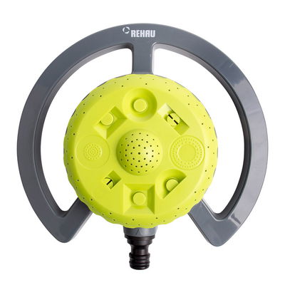 Kölle 8-Flächenregner aus Kunststoff, anthrazit-grün