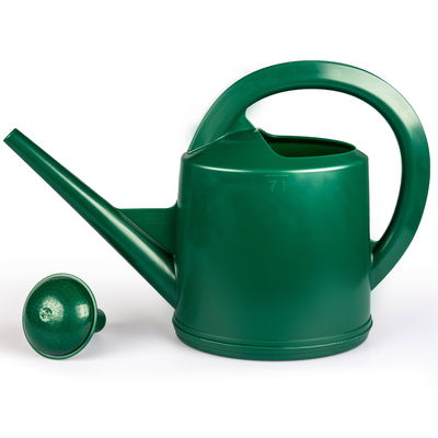 Stöckli Gießkanne, grün, mit Brausekopf, ergonomisch, Kunststoff Stöckli Gießkanne, grün, mit Brausekopf, ergonomisch, Kunststoff