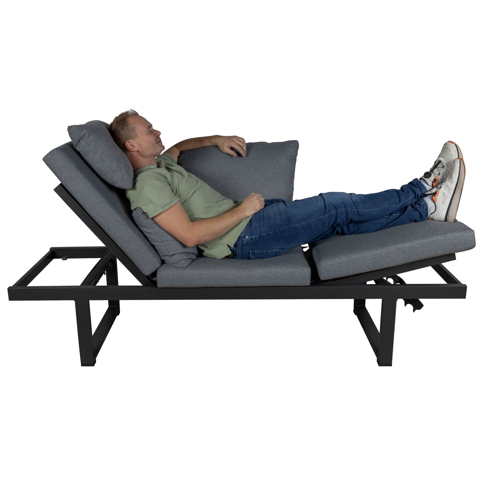 Kölle Liegesofa 'Madeira' inkl. Auflagen, grau