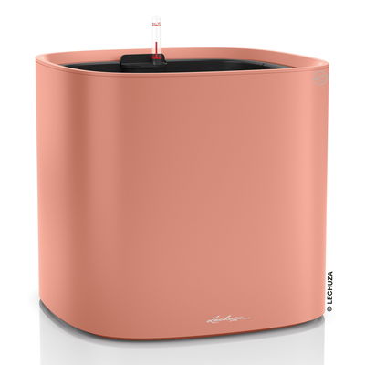 Lechuza 'Pila Color Planter', korallrot, ca. 35 x 35 x H 32,5 cm