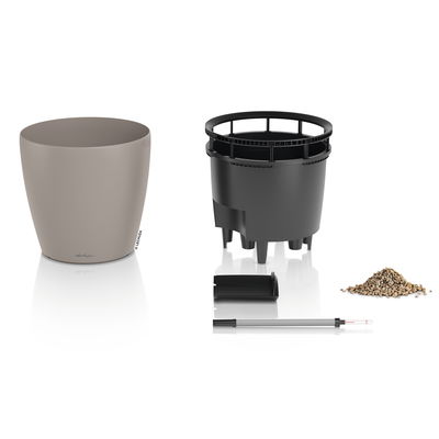 Lechuza Pflanzgefäß 'Classico LS 50', braun, ca. 49 x 49 x H 46,5 cm