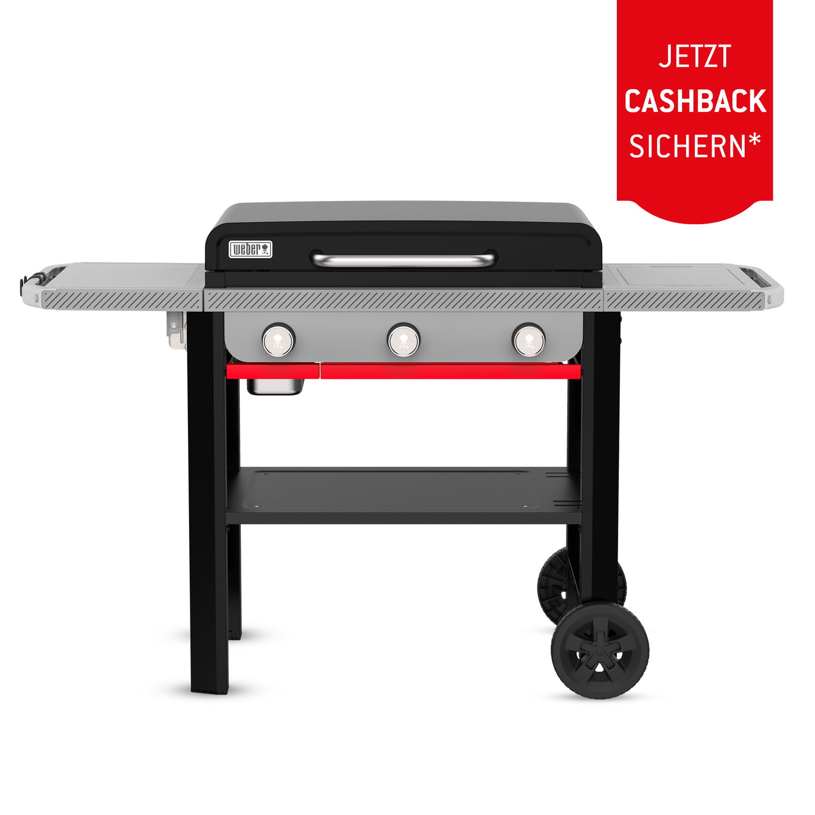 Weber Gasgrill 'Slate GPD', Premium Plancha, schwarz/silber Weber Gasgrill 'Slate GPD', Premium Plancha, schwarz/silber