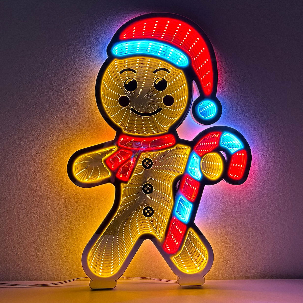 LED Lebkuchenmann 'Infinity', Höhe ca. 38 cm LED Lebkuchenmann 'Infinity', Höhe ca. 38 cm