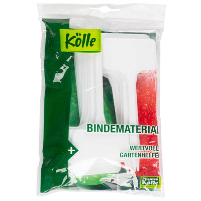 Stecketiketten von Kölle, weiß, ca. 14 cm lang, 20 Stück Stecketiketten von Kölle, weiß, ca. 14 cm lang, 20 Stück