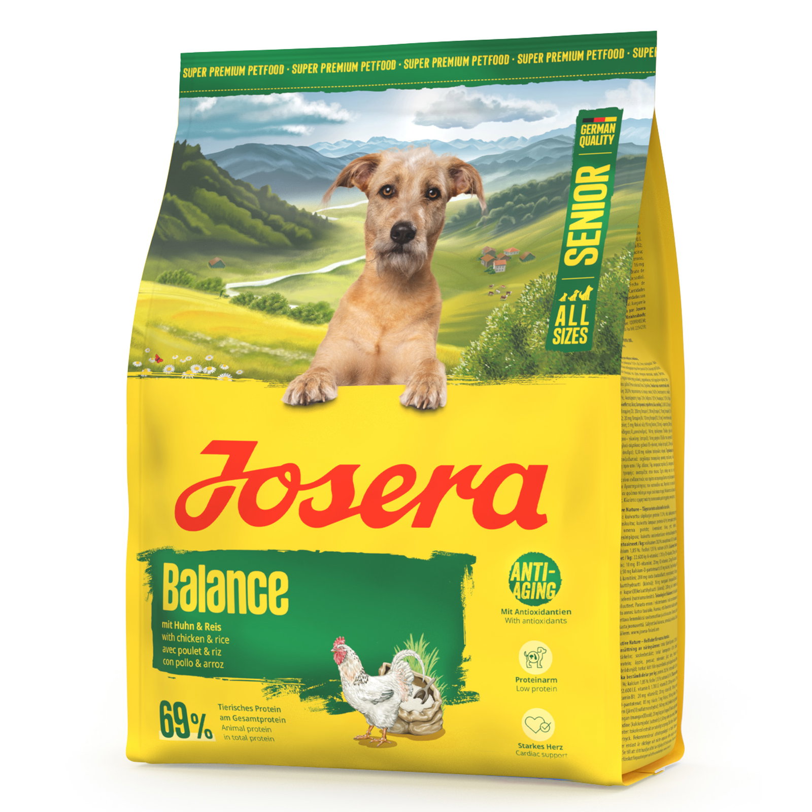 Josera Hundefutter Senior Balance mi Huhn & Reis, 900 g Josera Hundefutter Senior Balance mi Huhn & Reis, 900 g