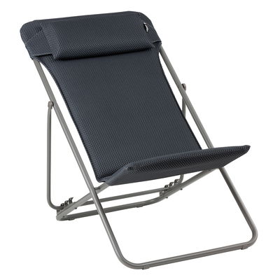 Liegestuhl 'Maxi Transat', dunkelgrau Liegestuhl 'Maxi Transat', dunkelgrau