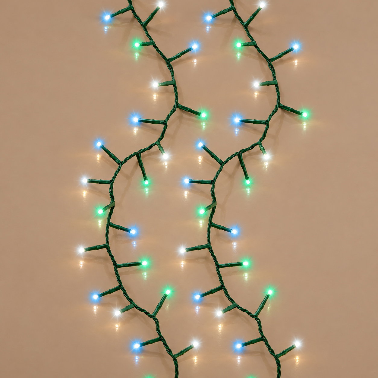 LED Lichterkette 'Compact Lights Twinkle', bunt, 750 LEDs, Länge ca. 21 m