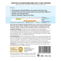 Samenmischung Tagetes, Studentenblume 'Boy o Boy', orange