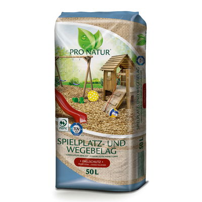 ProNatur Spielplatz- & Wegebelag, 39 Sack á 50 l, gesamt 1950 Liter ProNatur Spielplatz- & Wegebelag, 39 Sack á 50 l, gesamt 1950 Liter