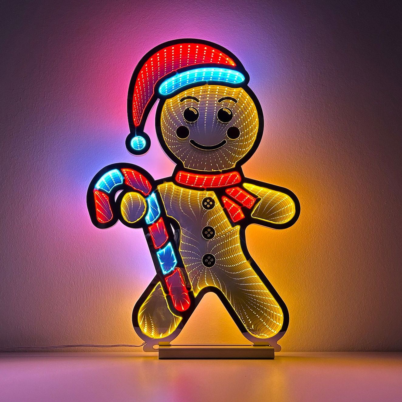 LED Lebkuchenmann, Infinity, Höhe ca. 60 cm LED Lebkuchenmann, Infinity, Höhe ca. 60 cm