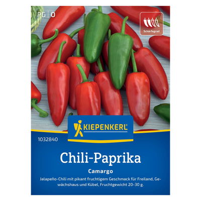 Jalapeño 'Camargo', grün, ca. 7 Samen