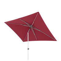 Doppler Sonnenschirm 'Act Neo Push Up', rot, ca. 250 x 200 cm