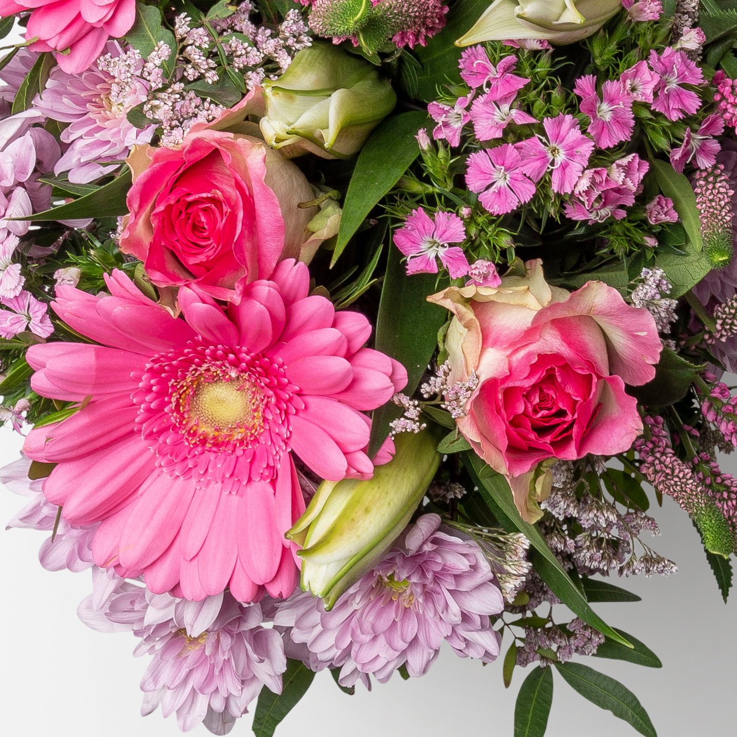 Blumenstrauß 'Firenze', rosa, inkl. gratis Grußkarte
