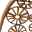 Hängesessel Rhodes, natur, inkl. Kissen, handgewebt, 195 x 95 x 95 cm