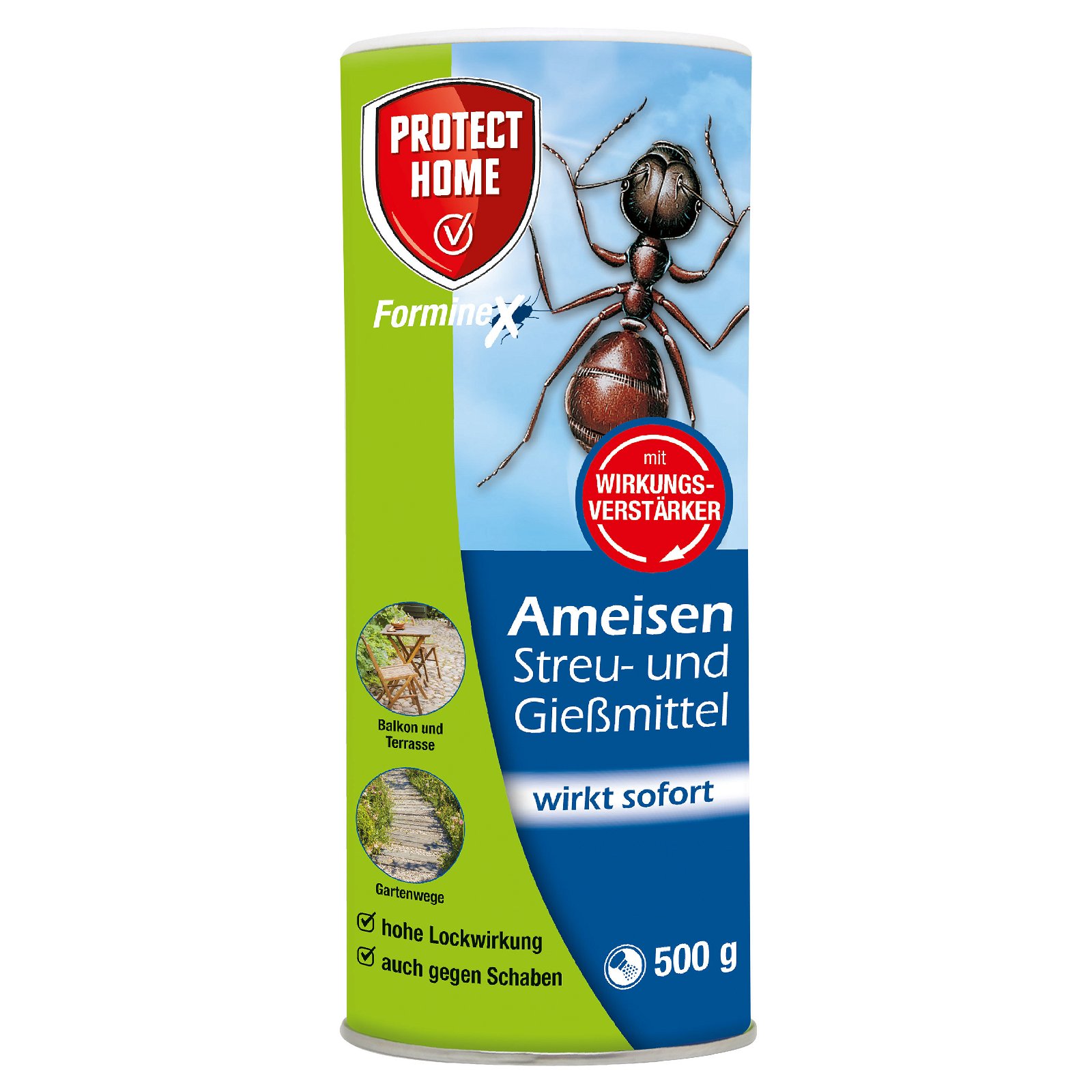 Ameisen Streu- & Gießmittel, Protect Home, 500 g