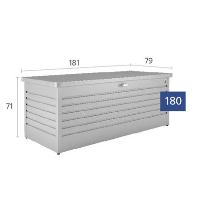 Biohort Freizeitbox Gr. 180, bronze-metallic, ca. 181x79x71 cm, versandkostenfreie Lieferung Biohort Freizeitbox Gr. 180, bronze-metallic, ca. 181x79x71 cm, versandkostenfreie Lieferung