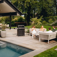 Enders Gasgrill Monroe PRO 4 SIK Turbo, matt graphit