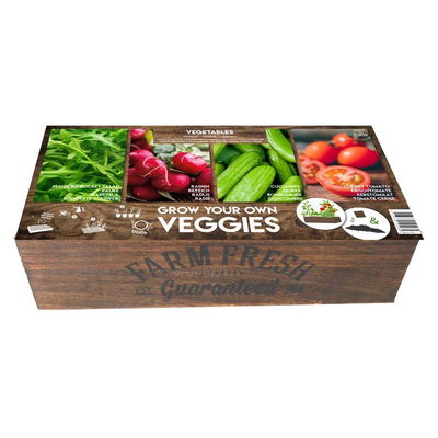 Anzuchtkiste Farm Fresh, Zimmer-Gewächshaus, Starter-Kit Gemüse Anzuchtkiste Farm Fresh, Zimmer-Gewächshaus, Starter-Kit Gemüse