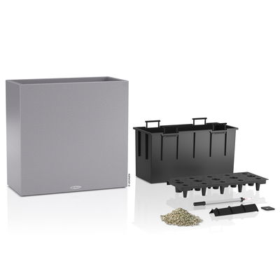 Lechuza 'Canto Stone 80 wide', steingrau, ca. 79 x 37 x H 76 cm