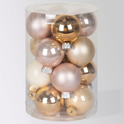 Kugelmix 'Perlenglanz', Ø 3,5 cm, 16 Stück Kugelmix 'Perlenglanz', Ø 3,5 cm, 16 Stück