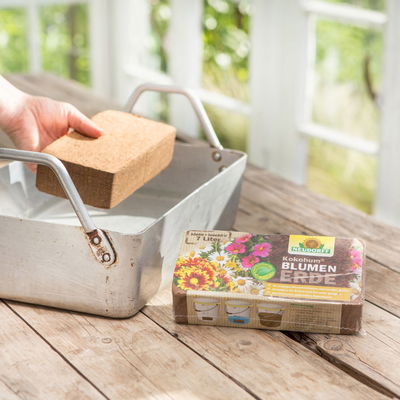 Neudorff Kokohum Blumenerde 1 Brikett, 630 g