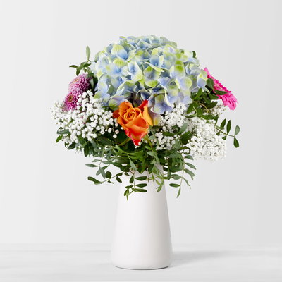 Blumenstrauß 'Sommertraum', handgebunden, Größe S Blumenstrauß 'Sommertraum', handgebunden, Größe S