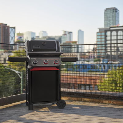 Weber Gasgrill 'Spirit E-325 Stealth', schwarz/silber Weber Gasgrill 'Spirit E-325 Stealth', schwarz/silber