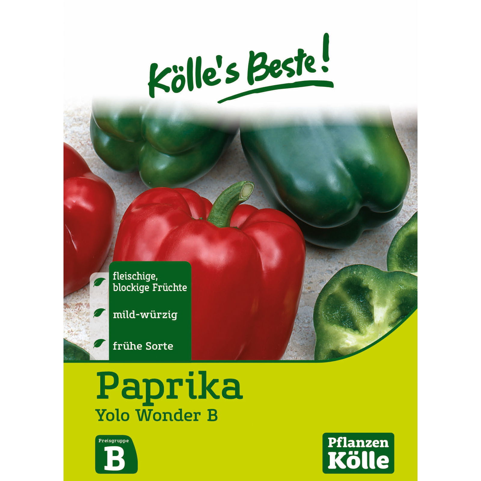 Kölle's Beste Gemüsesamen Paprika 