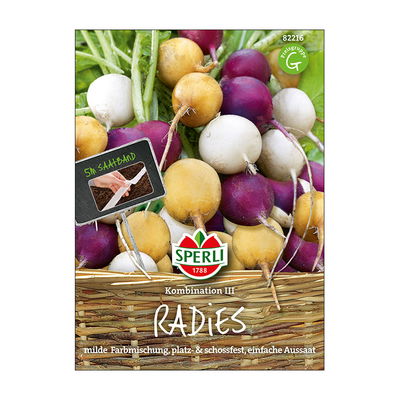 Saatband, Radieschen 'Kombination III' Saatband, Radieschen 'Kombination III'
