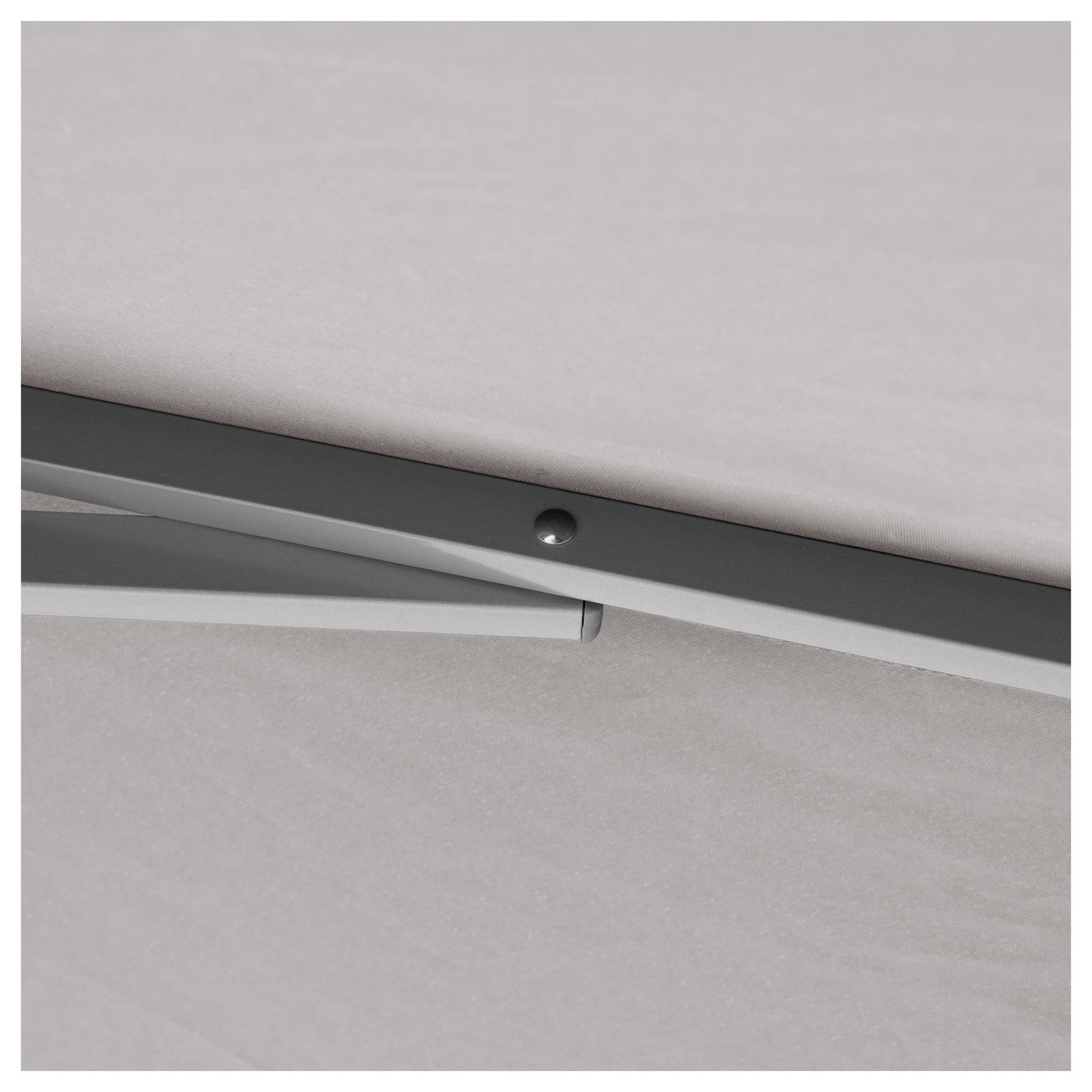 Doppler Sonnenschirm 'Act Neo Push Up', hellgrau, Ø ca. 310 cm