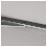 Doppler Sonnenschirm 'Act Neo Push Up', hellgrau, Ø ca. 310 cm