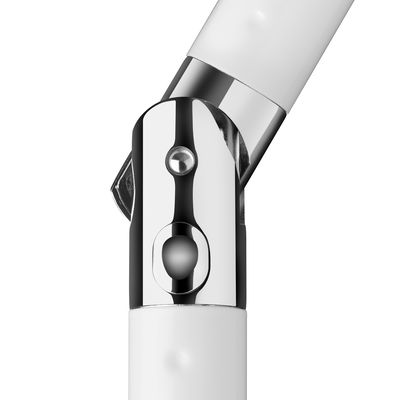 Sonnenschirm 'Oslo', mit Volant, natur, ca. 300 x 200 cm