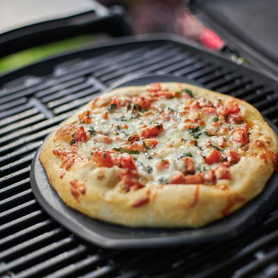 Weber® Premium Pizzastein aus Keramik, Ø ca. 26 cm
