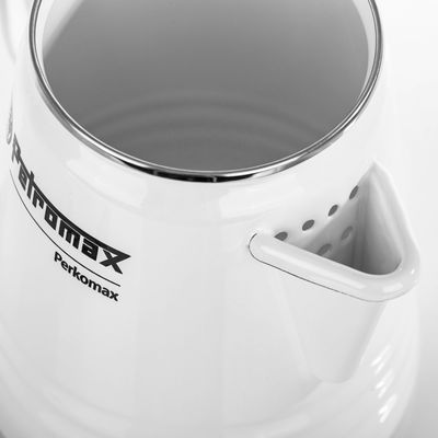 Tee- & Kaffee-Perkolator für 9 Tassen, weiß, ca. 1,3 Liter Tee- & Kaffee-Perkolator für 9 Tassen, weiß, ca. 1,3 Liter