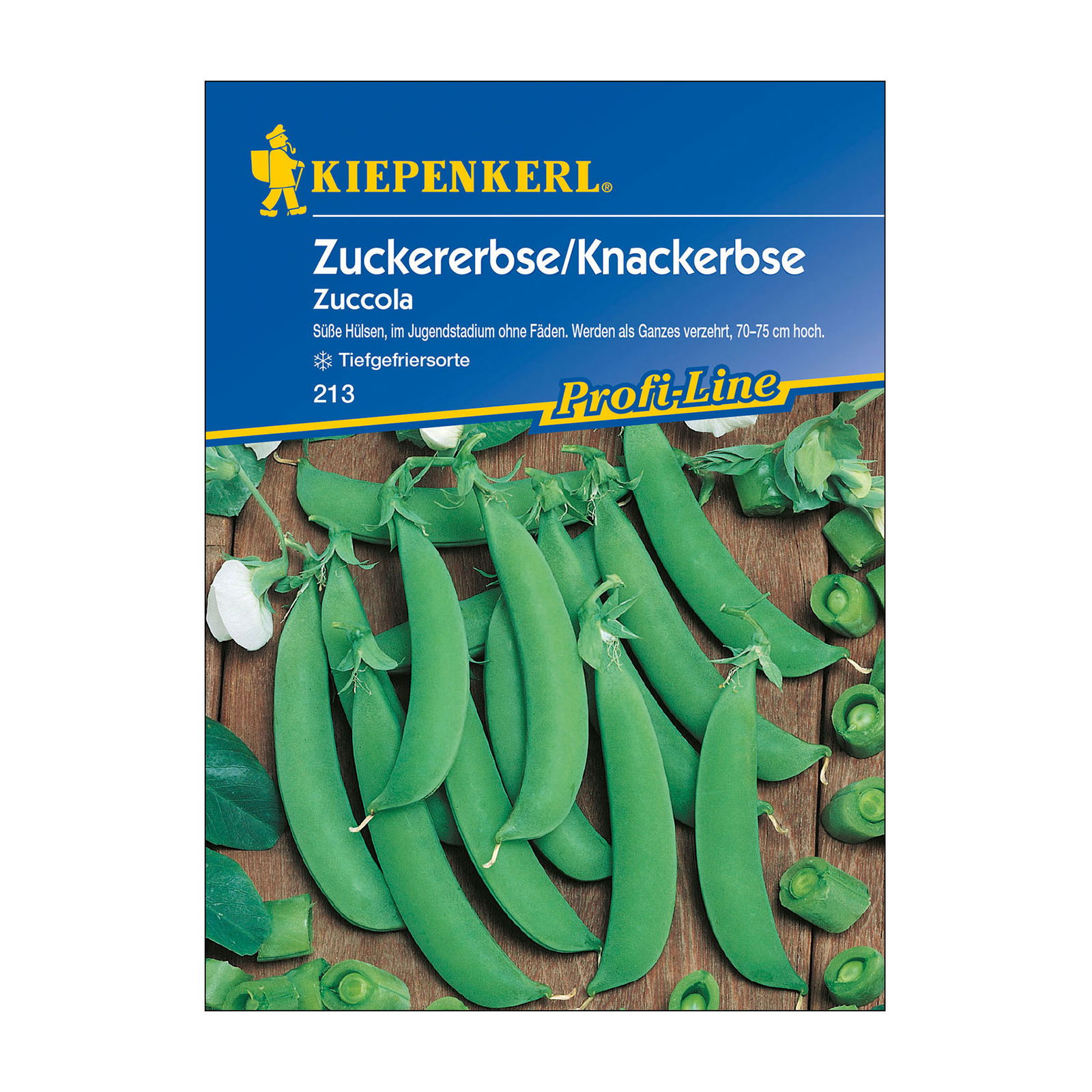 Gemüsesamen, Zuckererbsen 'Zucchola'