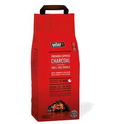 Weber Premium / schnell entflammbar, 5 kg, intensive Hitze Weber Premium / schnell entflammbar, 5 kg, intensive Hitze