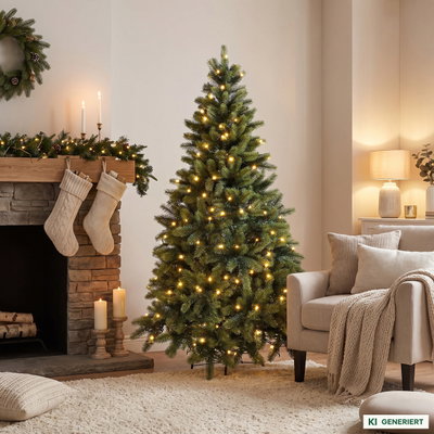 Künstlicher Weihnachtsbaum 'Easy Light' mit 250 LEDs, Höhe ca. 150 cm Künstlicher Weihnachtsbaum 'Easy Light' mit 250 LEDs, Höhe ca. 150 cm