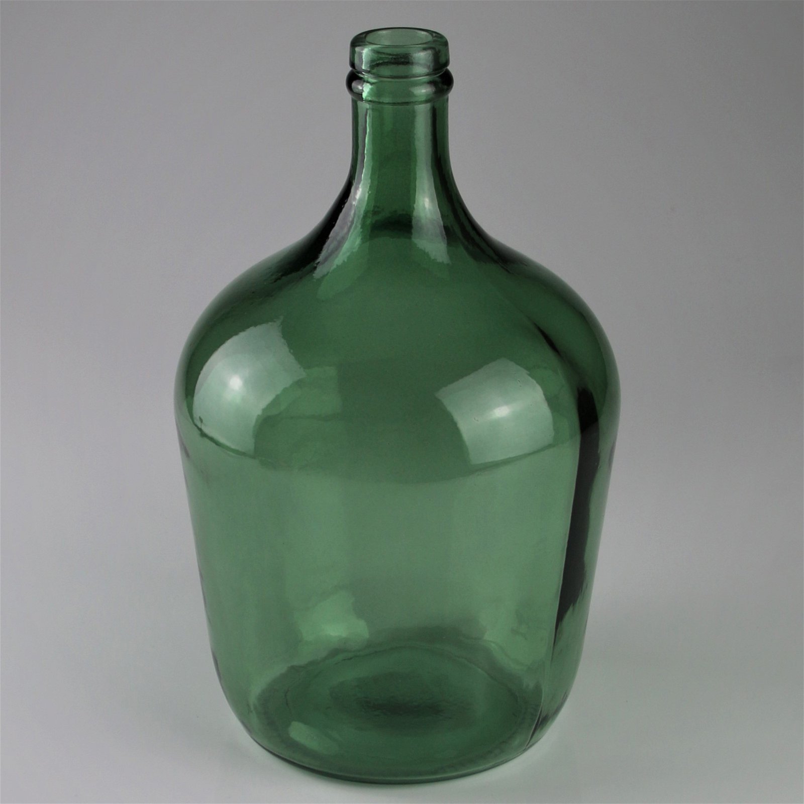 Glasvase, grün, Ø 27 x H 42 cm
