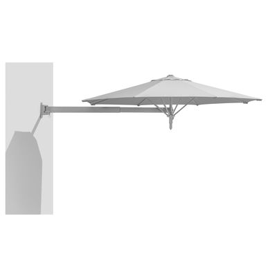 Schneider Wandschirm 'Muro', grau, ca. Ø 250 cm Schneider Wandschirm 'Muro', grau, ca. Ø 250 cm