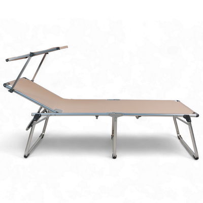 Sungörl Campingliege 'Mykonos Comfort Taupe', taupe