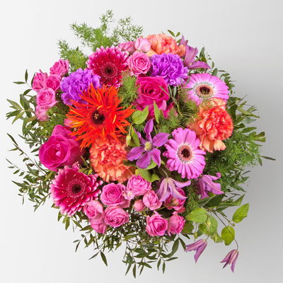 Blumenstrauß 'Du bist echt dufte', handgebunden