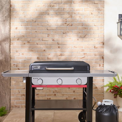 Weber Gasgrill 'Slate GPD', Premium Plancha, schwarz/silber Weber Gasgrill 'Slate GPD', Premium Plancha, schwarz/silber