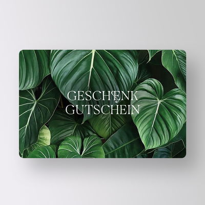 Gutschein-Karte 'Blatt' Gutschein-Karte 'Blatt'