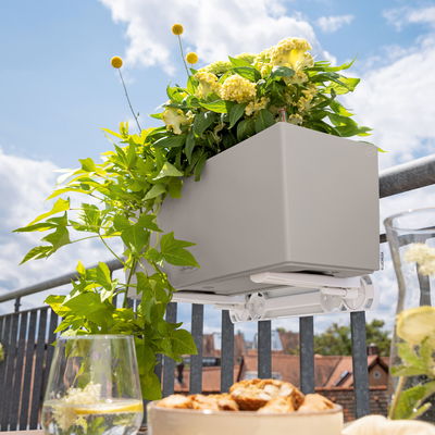 Lechuza Balkonhalter-Ergänzung für 'Balconera 80 & 100', weiß Lechuza Balkonhalter-Ergänzung für 'Balconera 80 & 100', weiß